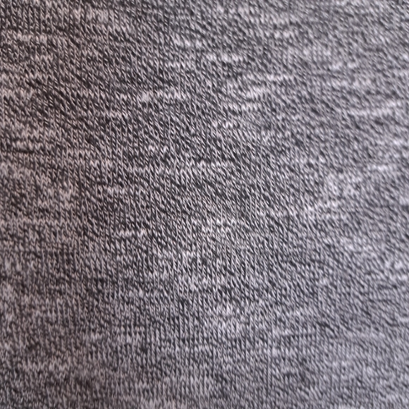 Lucky Brand Tie-Front Heathered Gray Knit Dress - Picture 10 of 12